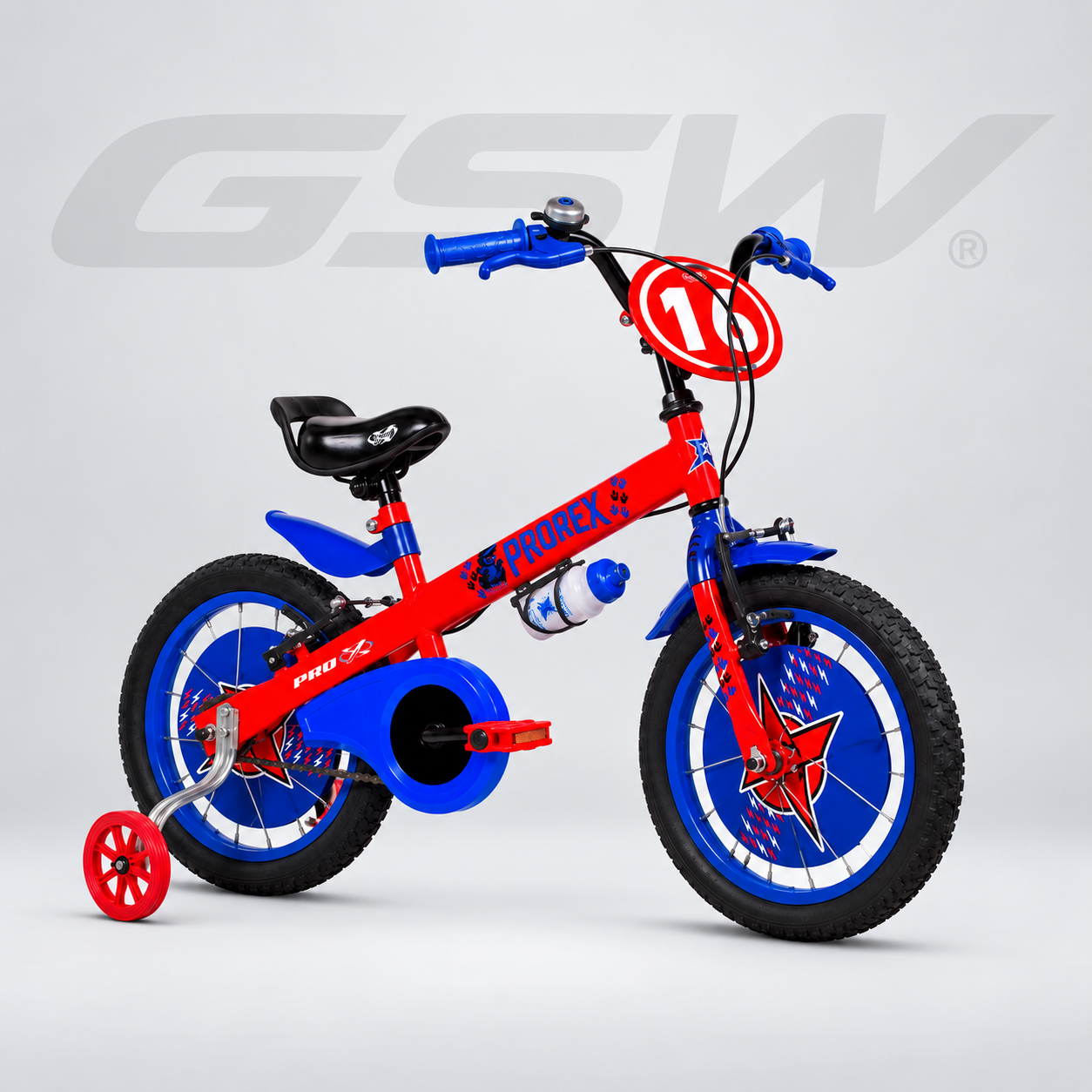 Bike Aro 16 Prorex — Vermelho/Azul