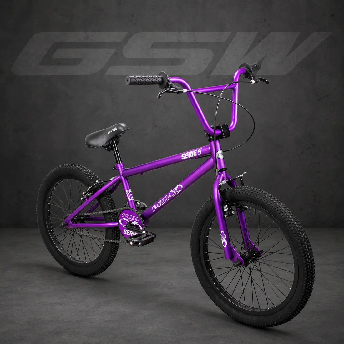 Bicicleta aro 20 PRO X Série 5 roxa