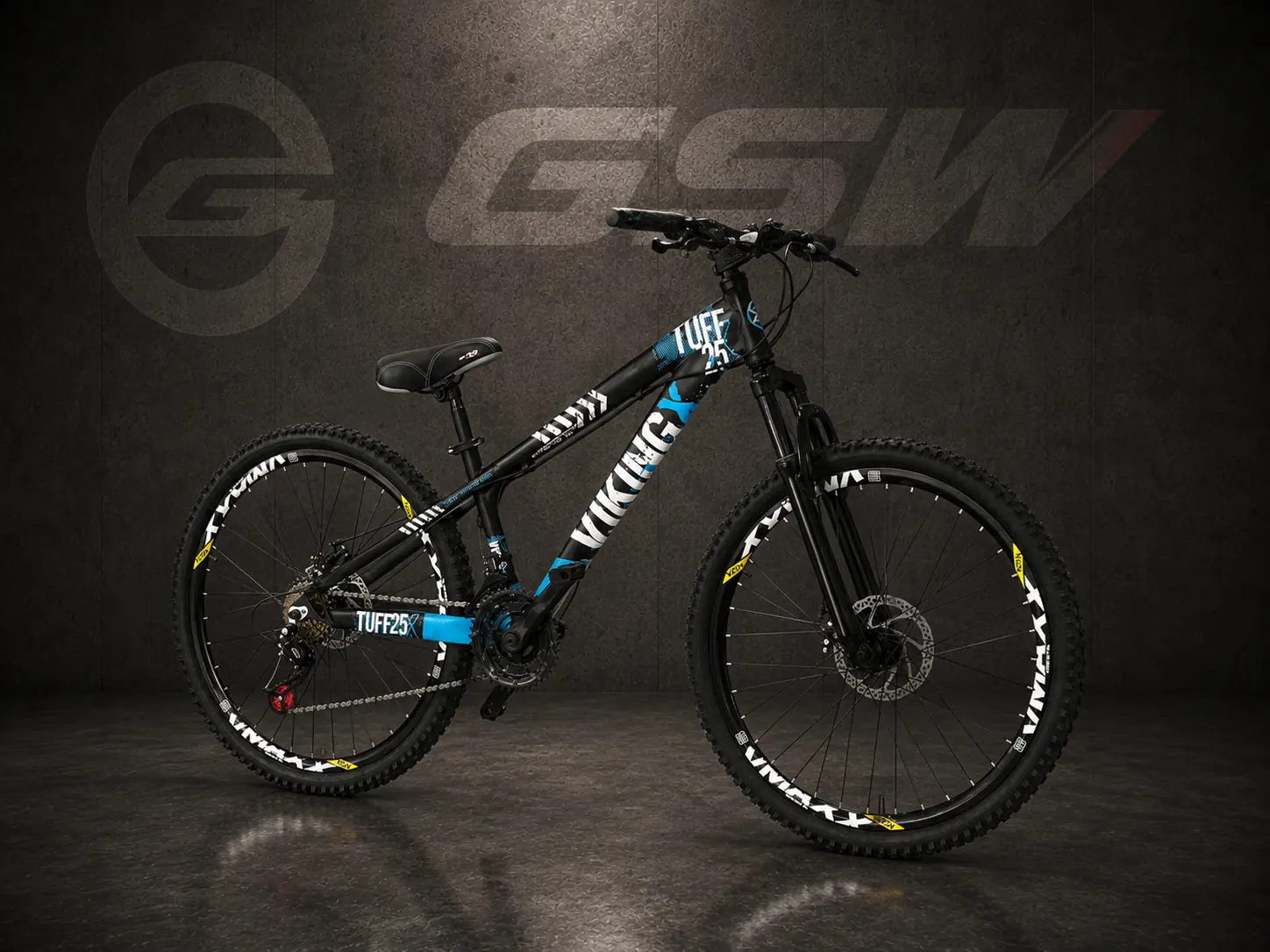VikingX preta e azul