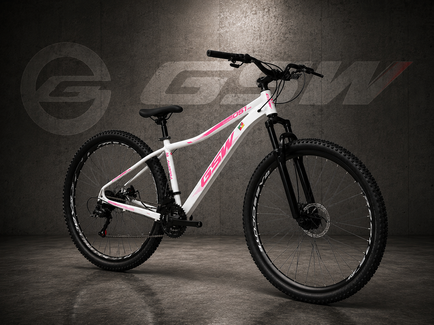 GSW Aurora branca com rosa