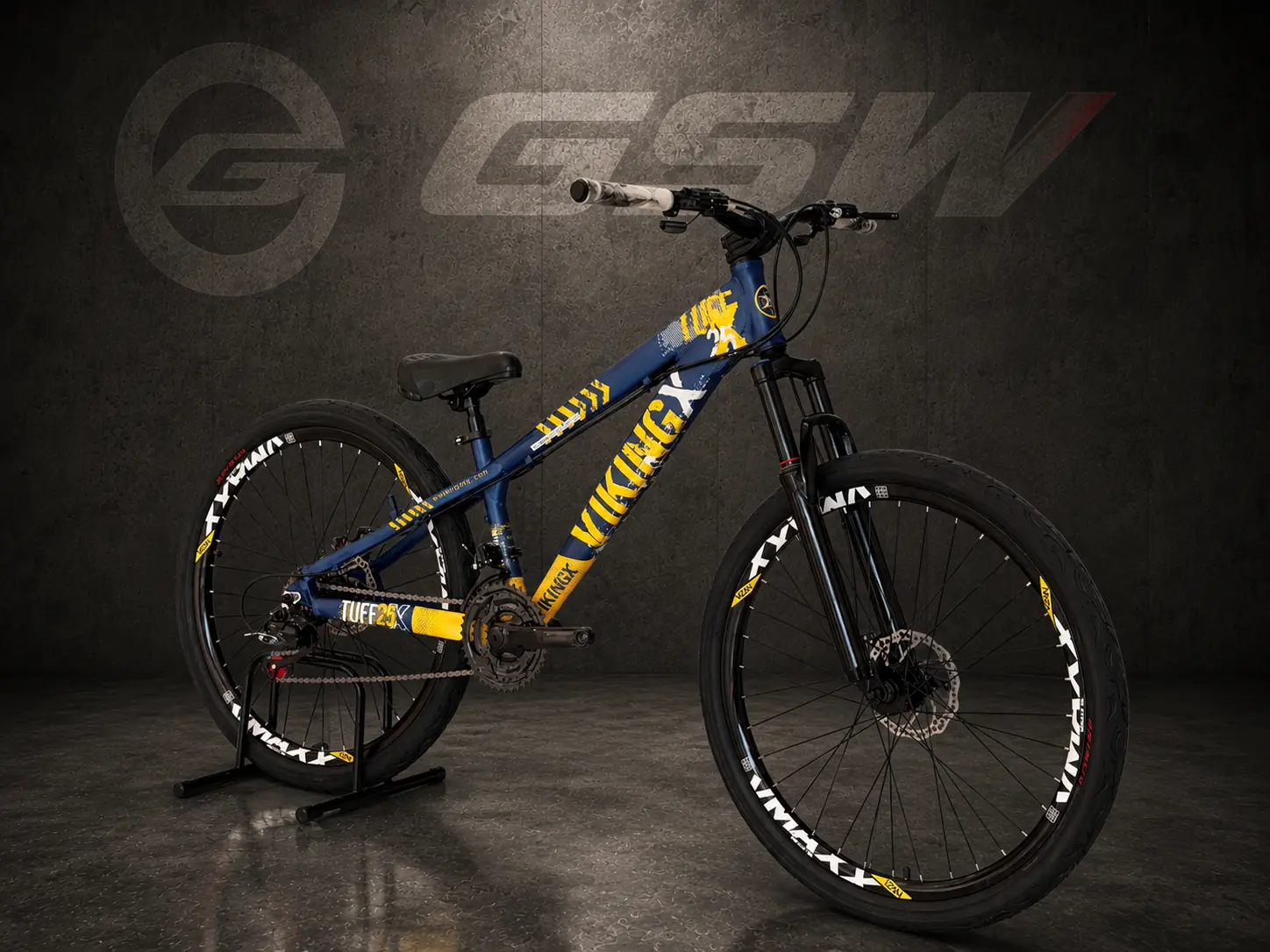 VikingX azul e amarela