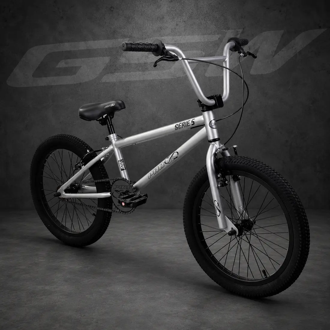 Bicicleta aro 20 PRO X Série 5 prata